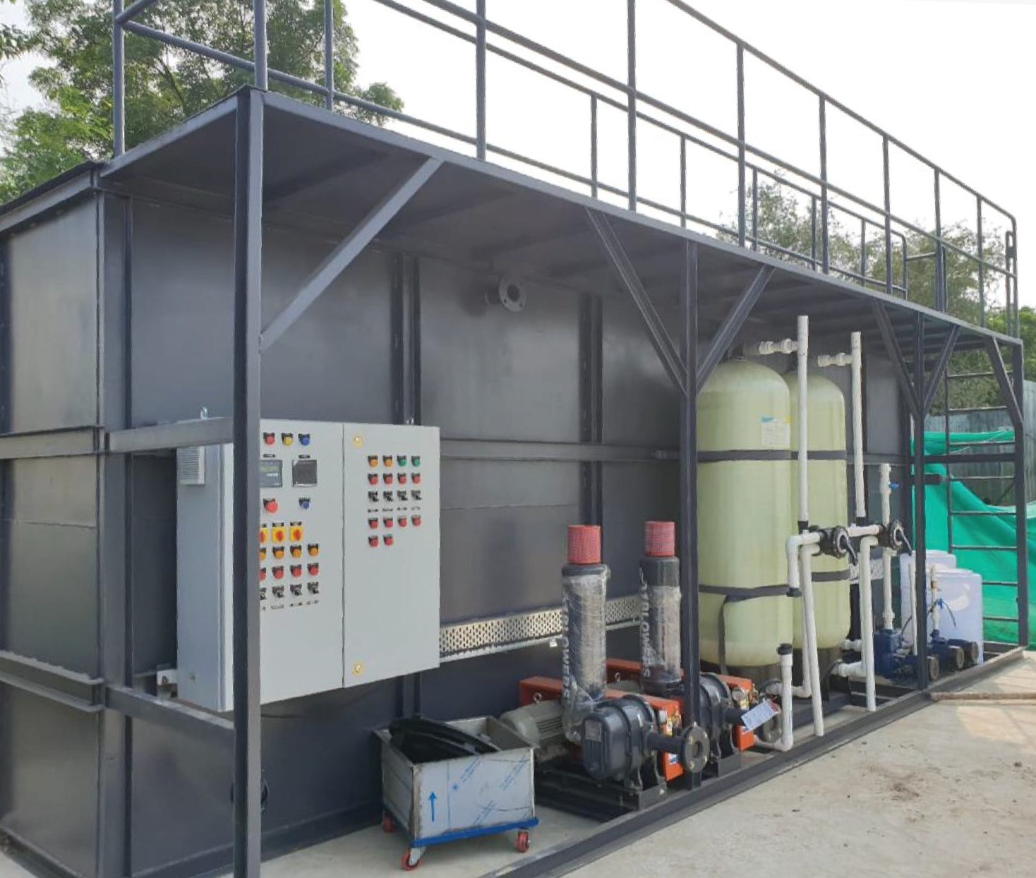 ETP and STP Sewage Treatment Plant
